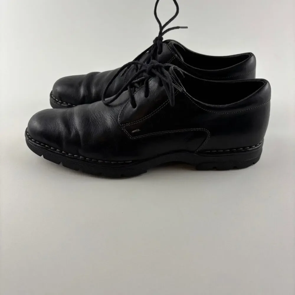 Cole Haan Black Leather Lace Up Dress Shoes Mens Size 9